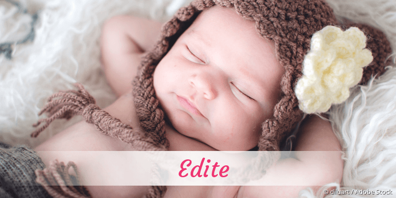 Baby mit Namen Edite