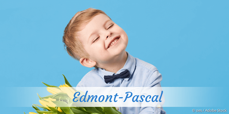 Baby mit Namen Edmont-Pascal