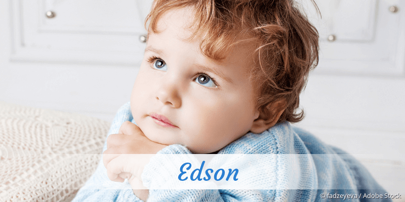Baby mit Namen Edson
