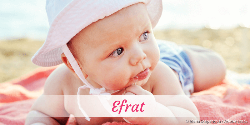 Baby mit Namen Efrat