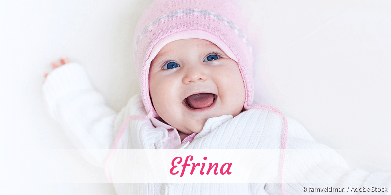 Baby mit Namen Efrina
