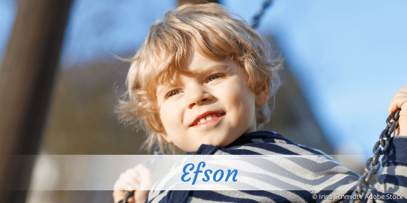 Baby mit Namen Efson