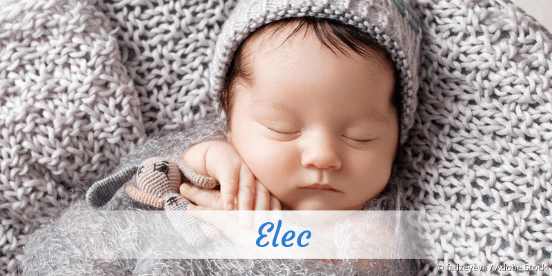 Baby mit Namen Elec