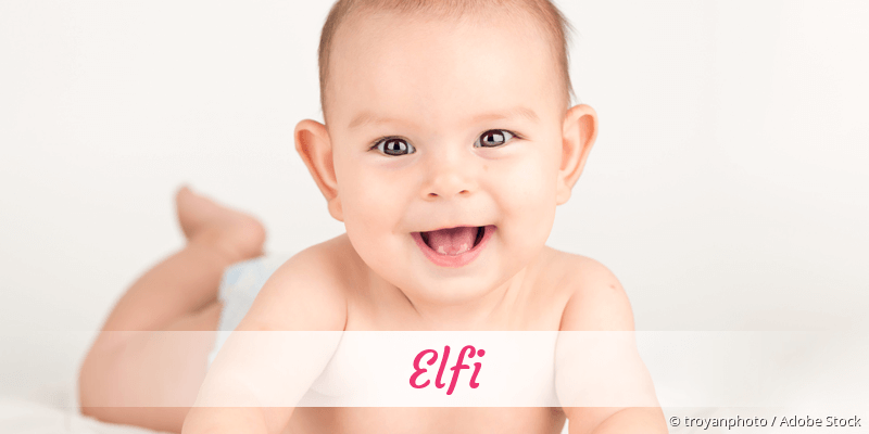 Baby mit Namen Elfi