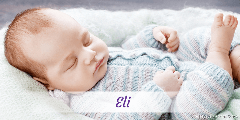 Baby mit Namen Eli