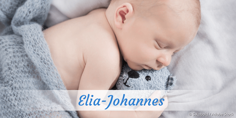 Baby mit Namen Elia-Johannes
