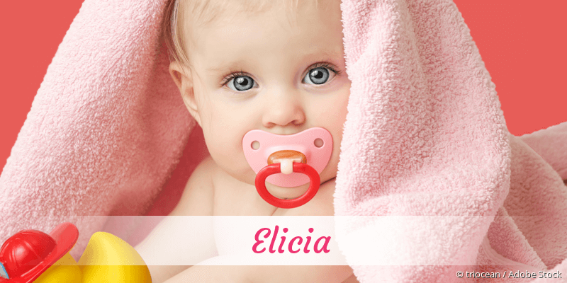 Baby mit Namen Elicia