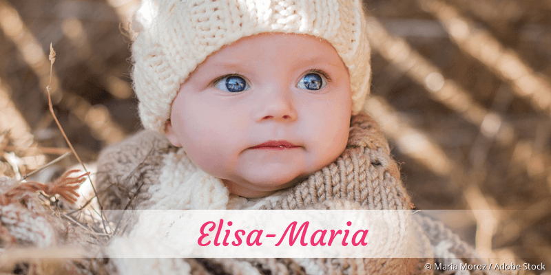 Baby mit Namen Elisa-Maria