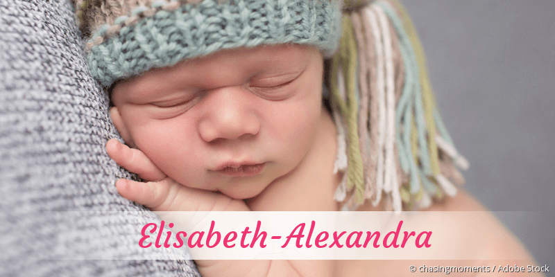 Baby mit Namen Elisabeth-Alexandra