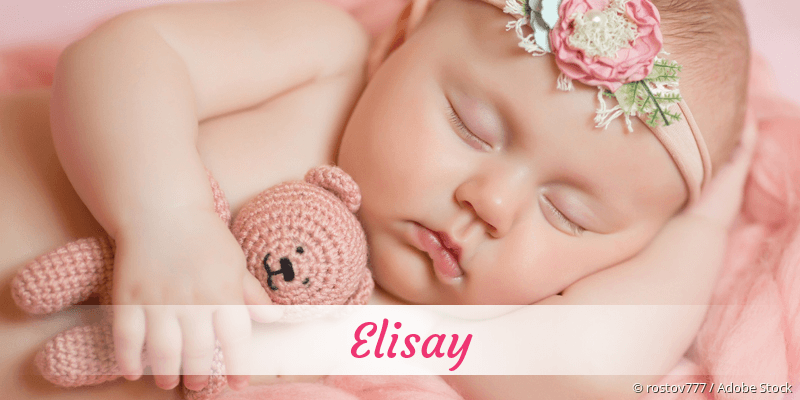 Name Elisay als Bild