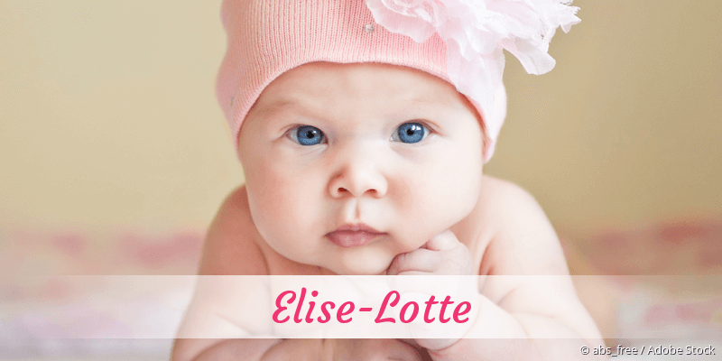 Baby mit Namen Elise-Lotte
