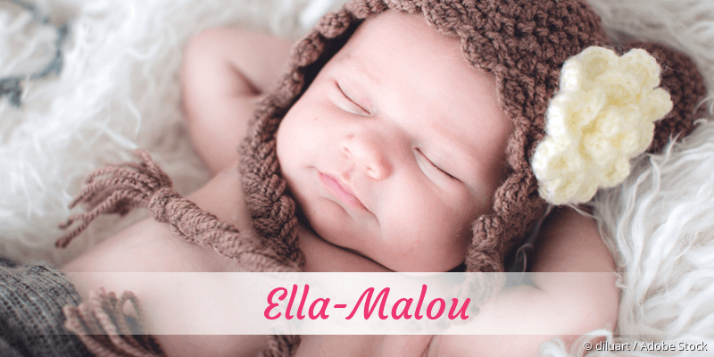 Baby mit Namen Ella-Malou