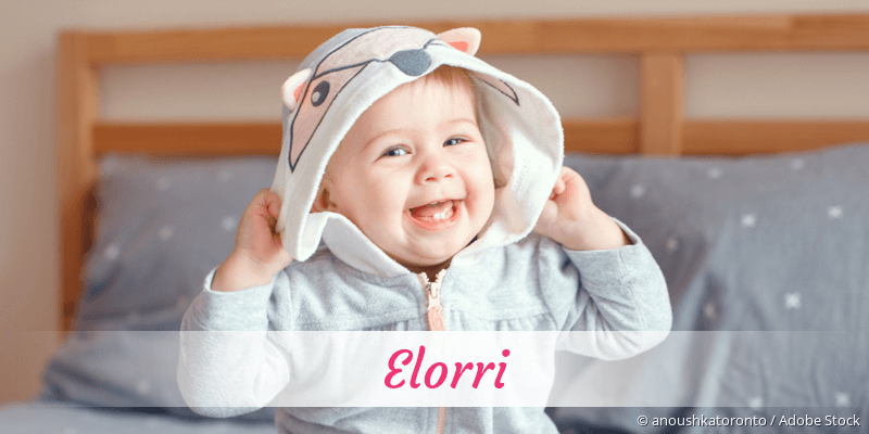 Baby mit Namen Elorri
