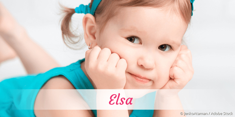 Baby mit Namen Elsa