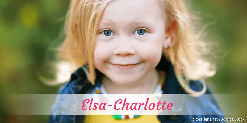 Baby mit Namen Elsa-Charlotte