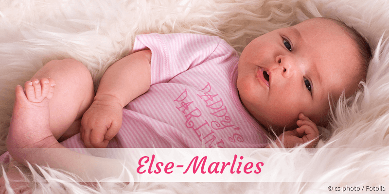 Baby mit Namen Else-Marlies