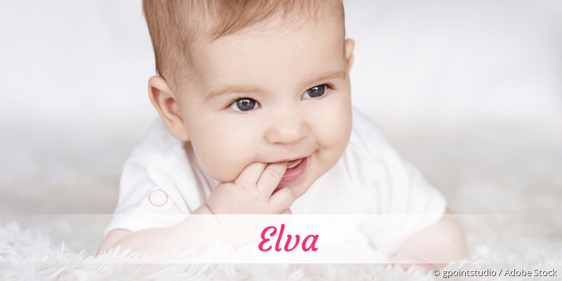 Baby mit Namen Elva