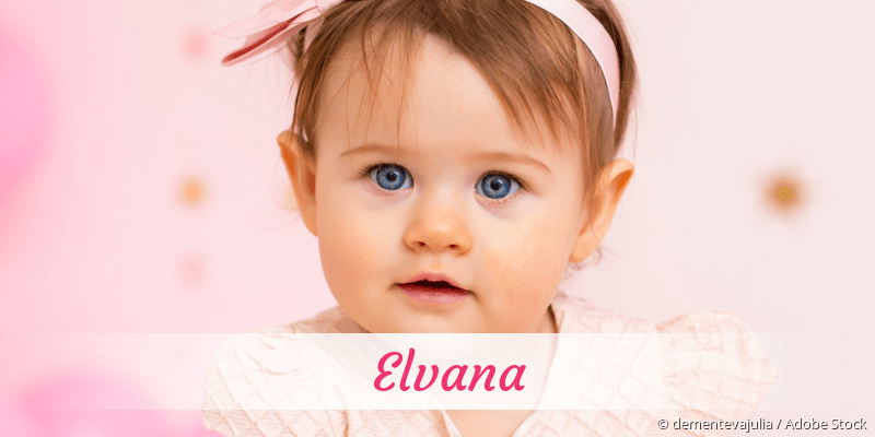 Baby mit Namen Elvana