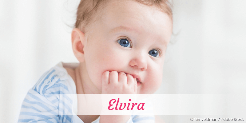 Baby mit Namen Elvira