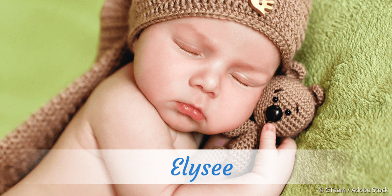 Baby mit Namen Elysee