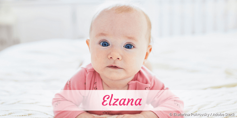 Baby mit Namen Elzana