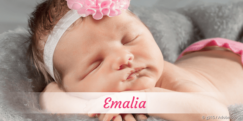 Baby mit Namen Emalia