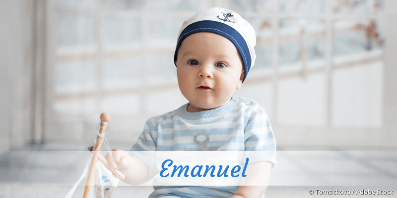 Baby mit Namen Emanuel