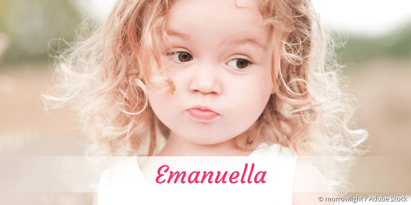 Baby mit Namen Emanuella