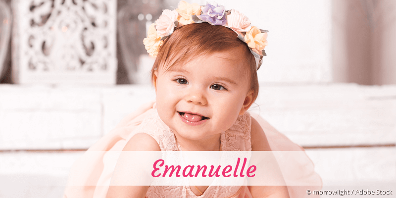 Baby mit Namen Emanuelle