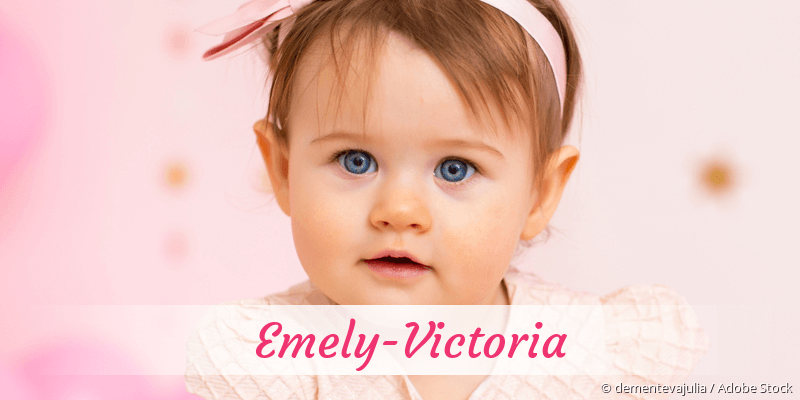 Baby mit Namen Emely-Victoria