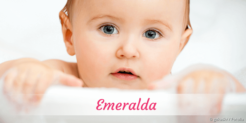 Baby mit Namen Emeralda