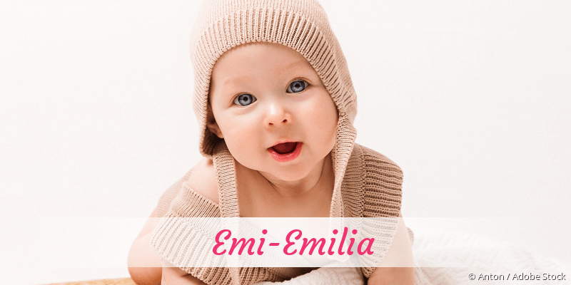 Baby mit Namen Emi-Emilia