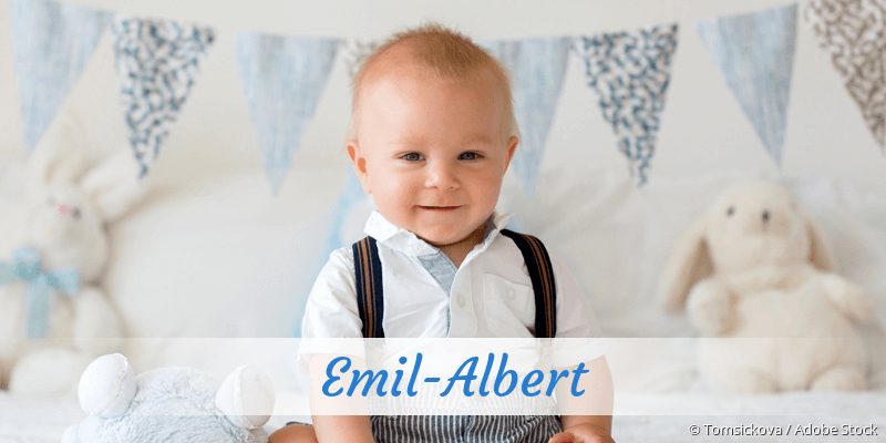 Baby mit Namen Emil-Albert