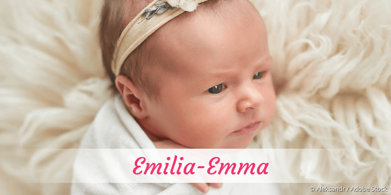Baby mit Namen Emilia-Emma