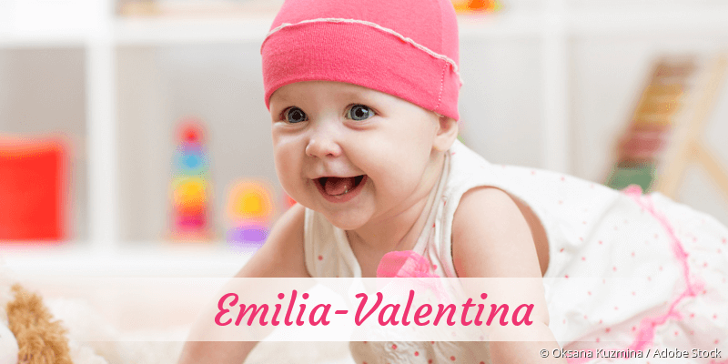 Baby mit Namen Emilia-Valentina