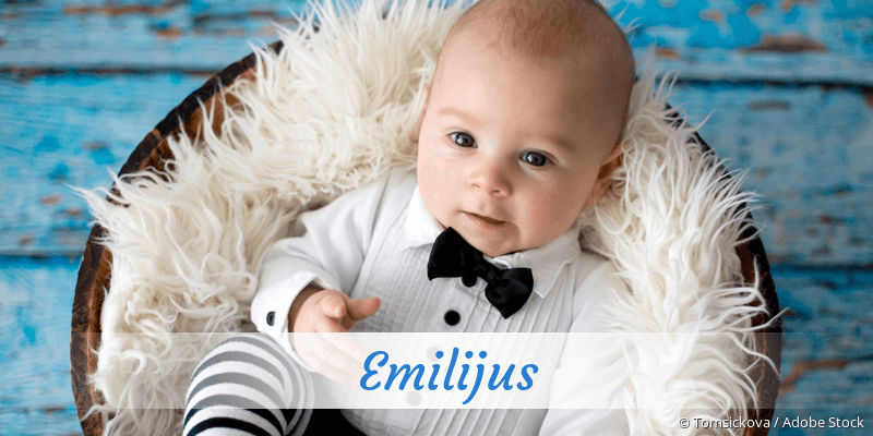 Baby mit Namen Emilijus