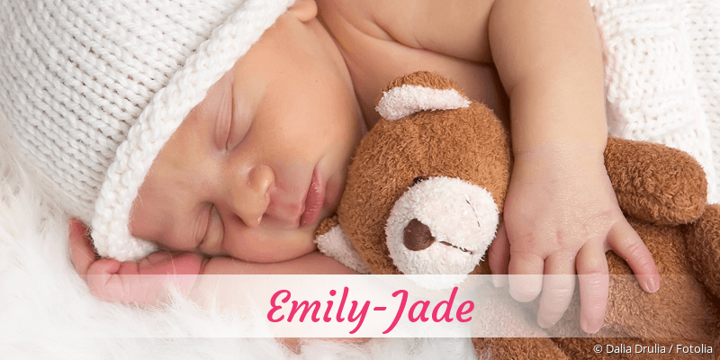 Baby mit Namen Emily-Jade
