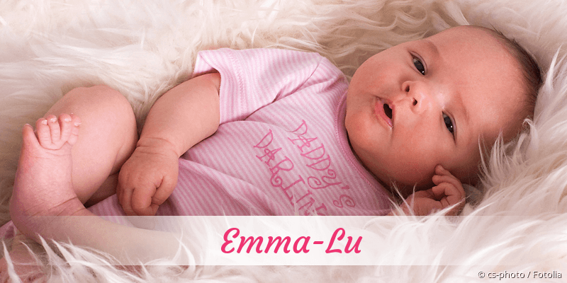 Baby mit Namen Emma-Lu