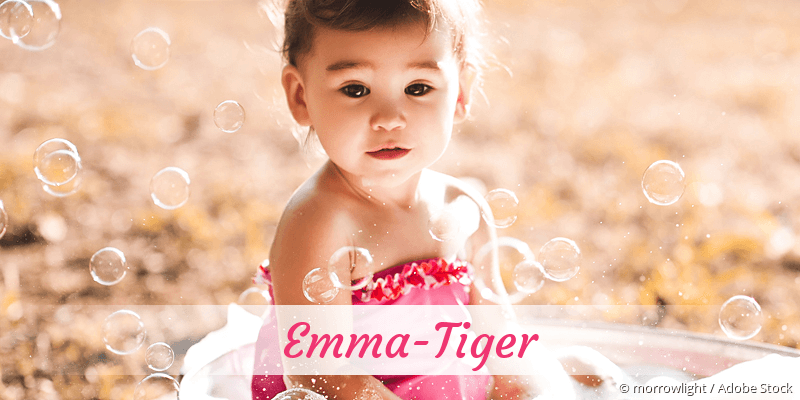 Baby mit Namen Emma-Tiger
