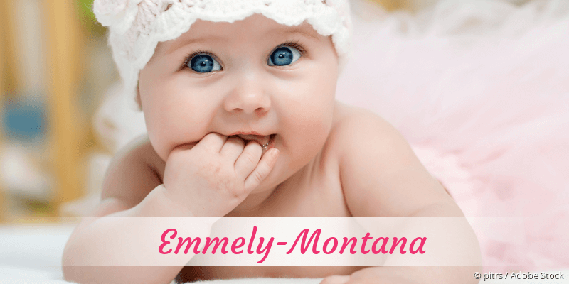 Baby mit Namen Emmely-Montana