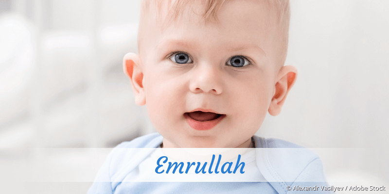 Baby mit Namen Emrullah