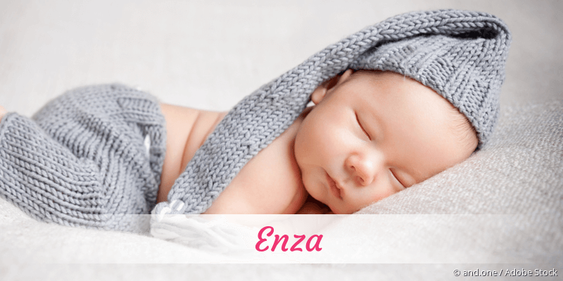 Baby mit Namen Enza