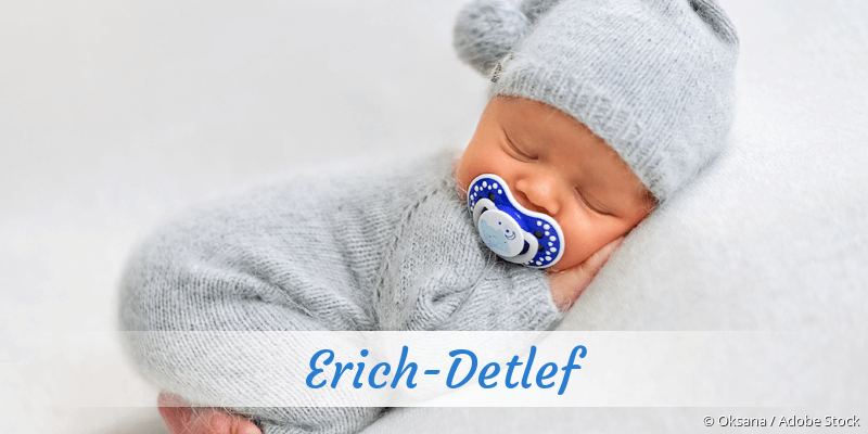 Baby mit Namen Erich-Detlef