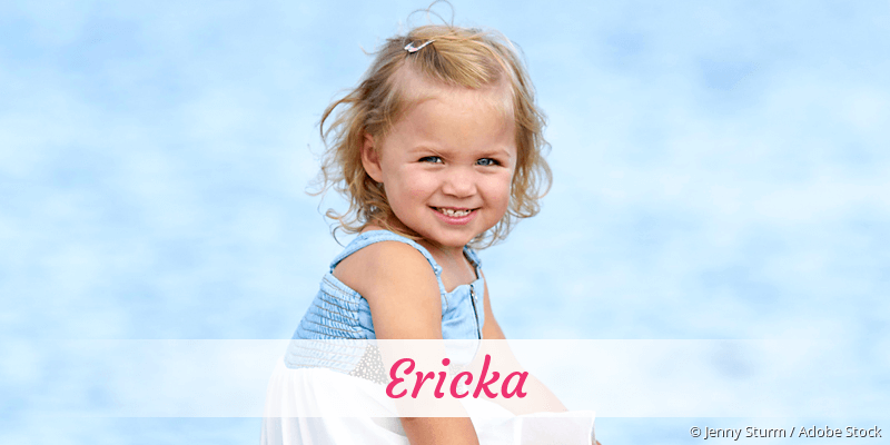 Baby mit Namen Ericka