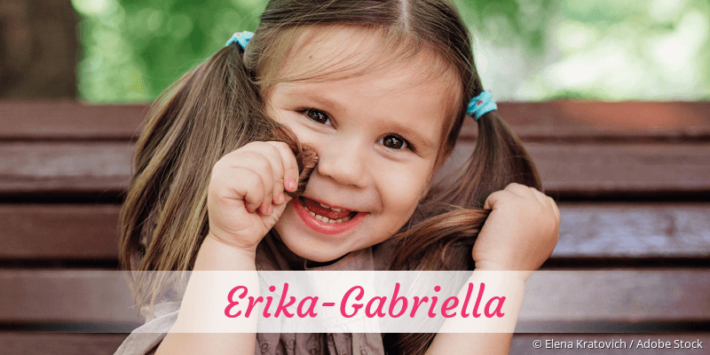 Baby mit Namen Erika-Gabriella
