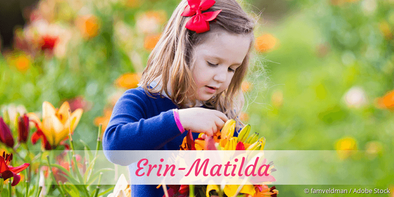 Baby mit Namen Erin-Matilda