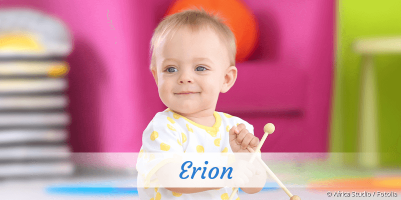 Baby mit Namen Erion