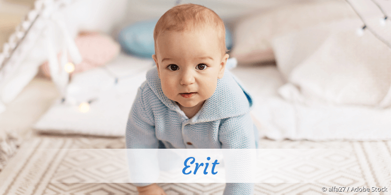Baby mit Namen Erit