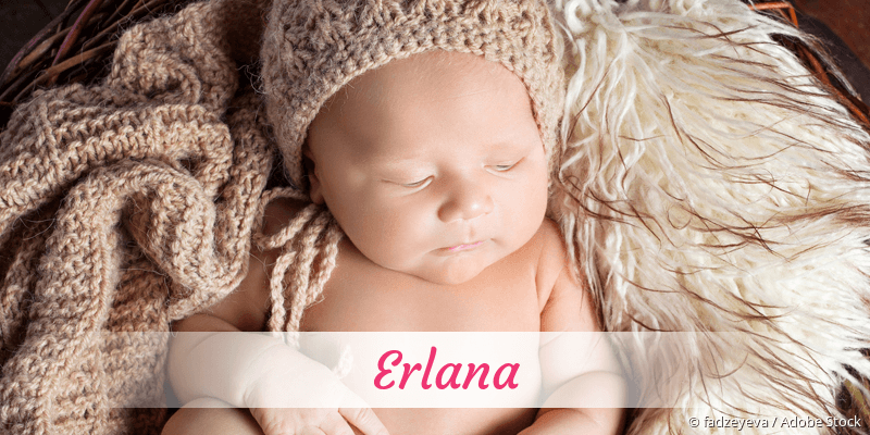 Baby mit Namen Erlana