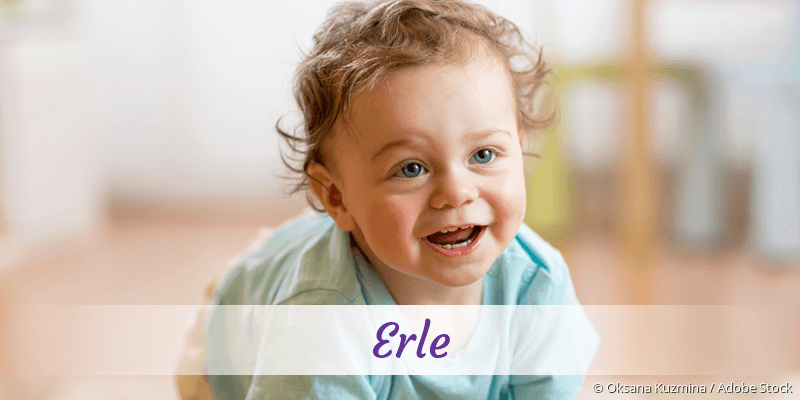 Baby mit Namen Erle